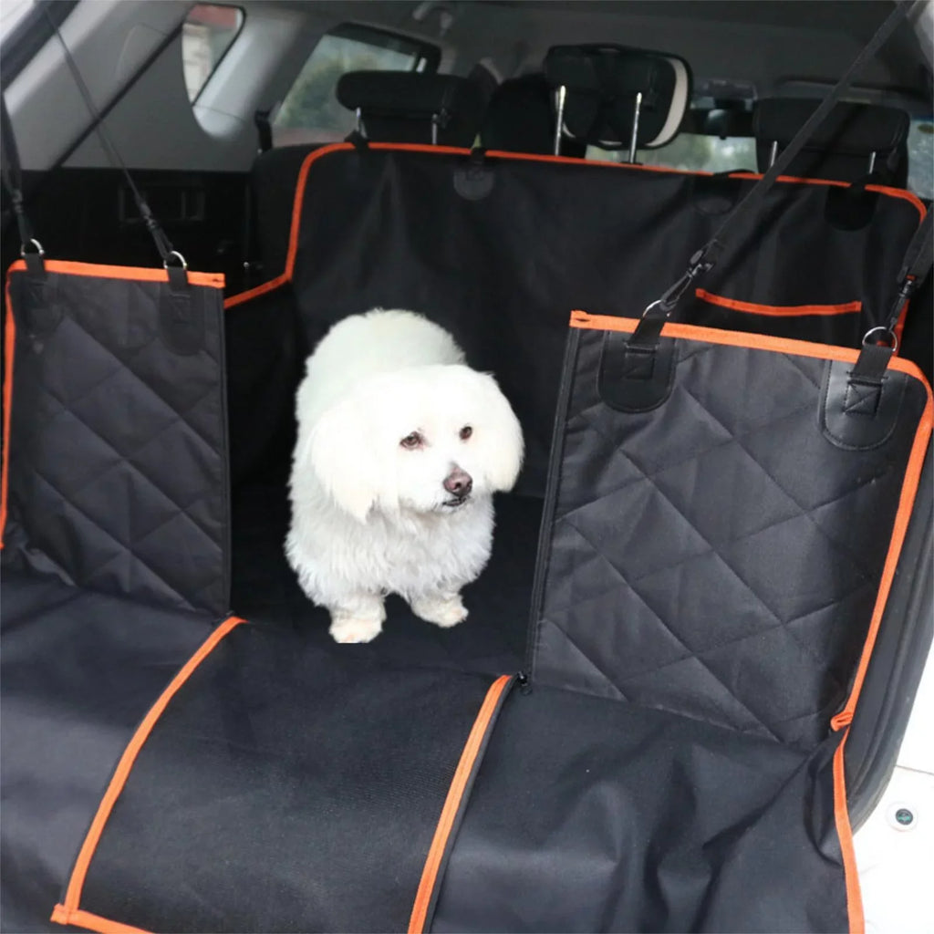 Holocky SUV Cargo Liner for Dogs Trunk Saddle Cover for Pets Waterproof Car Trunk Protector Trunk Cover Mat for SUVs