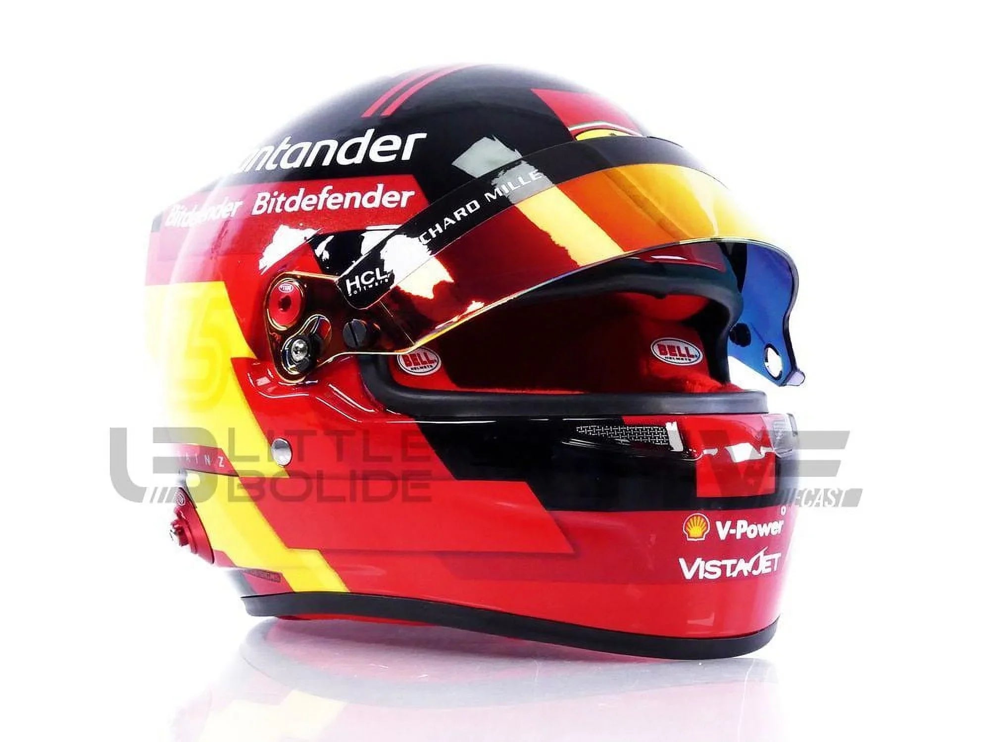 MINI HELMET 1/2 - CASQUE Carlos Sainz Jr - Ferrari F1 2023