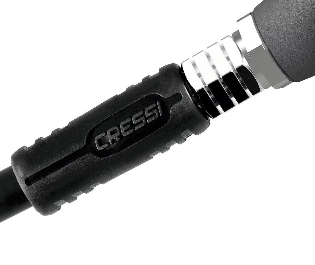 Cressi Ideal Scuba Diving Regulator for Beginners and Travelers - Hyperbalanced Diaphram 1st Stage, Compact 2nd Stage - MC9-SC/Compact Pro: Made in Italy