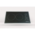 Lite-Touch Q Cortez 2-burner Trimline Cooktop, black with touch control, landscape - two 6 .5 inch 120V UL