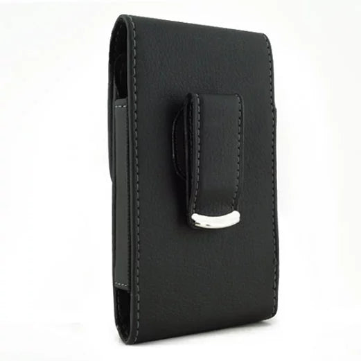 Holster Leather Case Belt Clip w 5ft Long 15W Fast Home Charger for LG V40 ThinQ, V35 ThinQ, Premier Pro Plus (L455DL), G8X ThinQ, Stylo 4 Plus, Harmony 4 - Lively Jitterbug Smart3