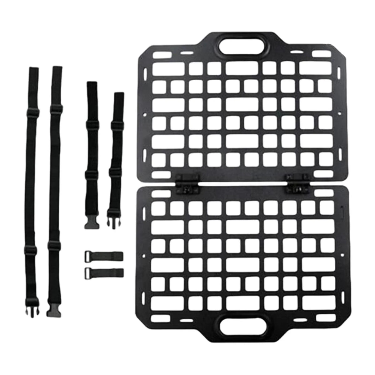 funtasica Auto Cushion Back Organizer Modular Storage Molle Panel Car Seatback Hanging Plate Auto Cushion Panel for Automotive Truck Parts