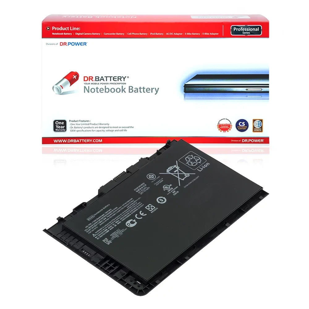 DR. BATTERY - Replacement for EliteBook Folio 9480m J5P81UT / 9480m J5P82UT / 9480m J8U70UA / 9480m J8V41UA / 9480m K4M53UT / 9470 / BA06XL / BT04 / BT04XL / H4Q47AA / H4Q48AA / H4Q48UT
