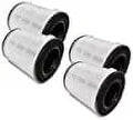 Nispira True HEPA Replacement Filter Compatible with HoMedics TotalClean 360Â° Tower Air Purifier AP-T20 AP-T20WT, 4 Packs