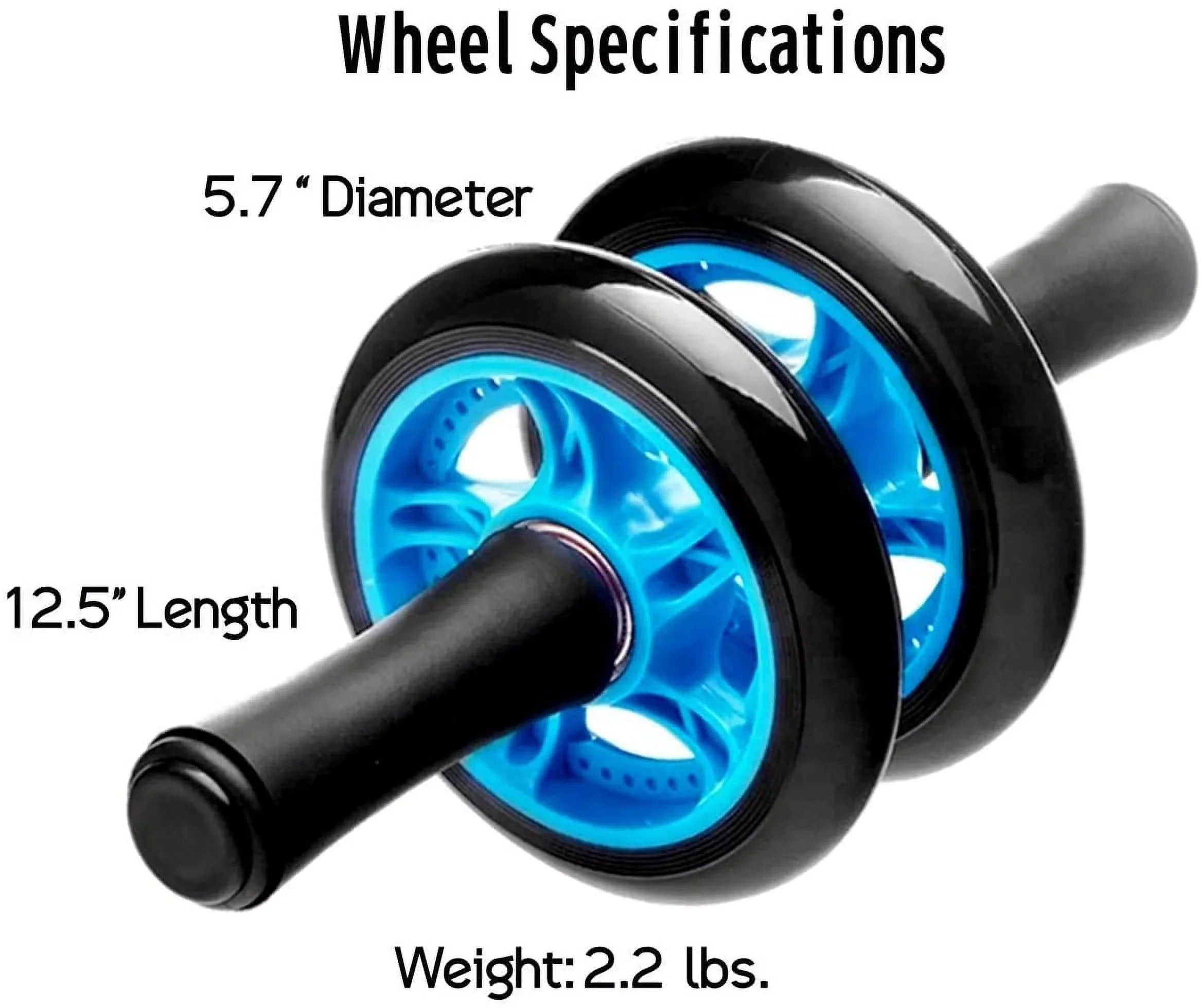 Dual AB Roller Circular part with Ball Bearings and Knee Pad