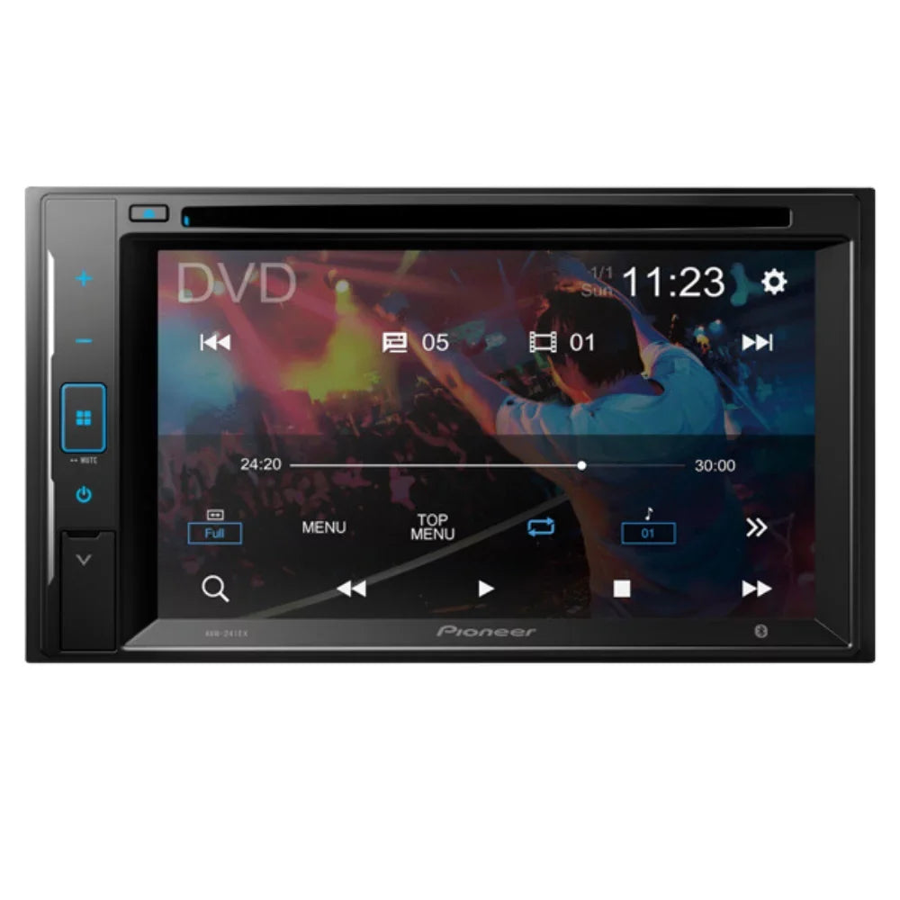 KIT2382 Bundle with Pioneer Multimedia DVD Car Stereo and Installation Kit - for 2007-2009 Isuzu i-370 / Bluetooth Touchscreen, Backup Camera, Double Din in-Dash Mounting Kit