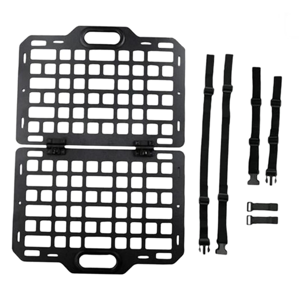 funtasica Auto Cushion Back Organizer Modular Storage Molle Panel Car Seatback Hanging Plate Auto Cushion Panel for Automotive Truck Parts