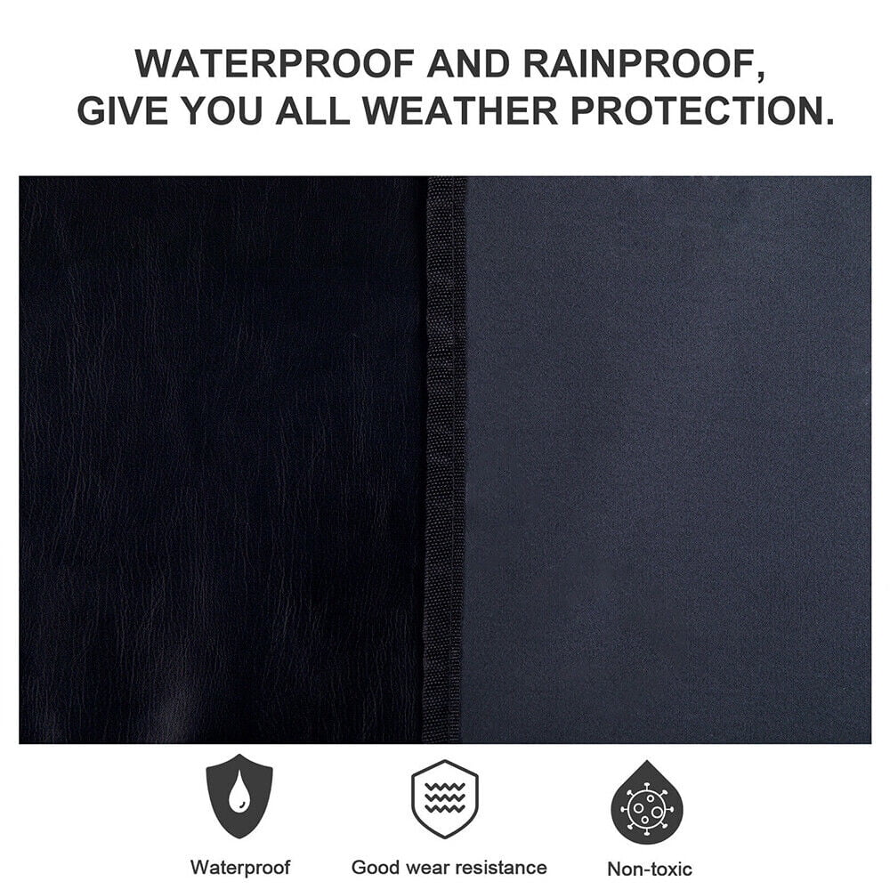 Paddsun Leather Top Sunshade Protection Jeep Wrangler JK JKU 07-18 NEW Ultimate Sun Protection Easy Installation
