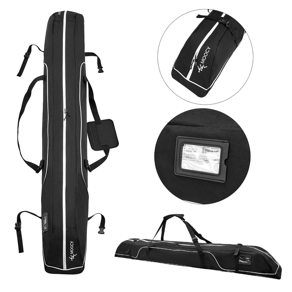 Moocy Travel Snowboard Bag Waterproof Ski Bag Ski Equipment Storage Bag 192cm
