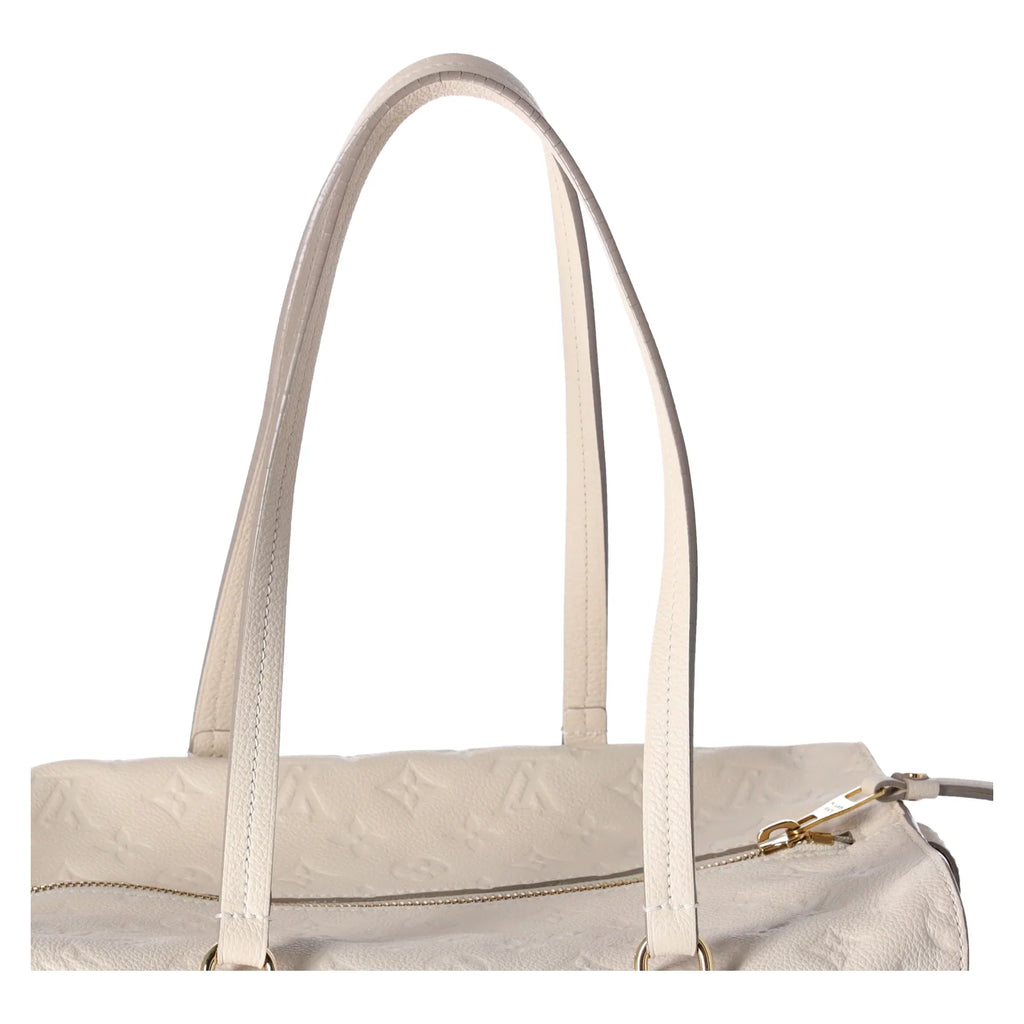 Louis Vuitton Inspiree M93416 Beige Monogram Empreinte Leather Shoulder Bag Tote