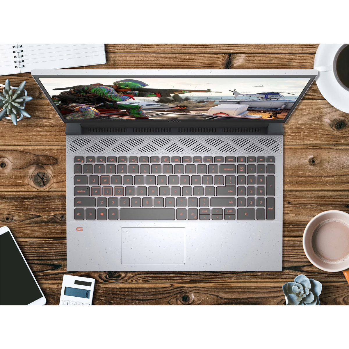 G15 15.6" FHD 120Hz Gaming Notebook, AMD Ryzen 7 5800H, NVIDIA GeForce RTX 3050 Ti, 8GB RAM, 512GB PCIe SSD, Phantom Grey, Windows 11 Home