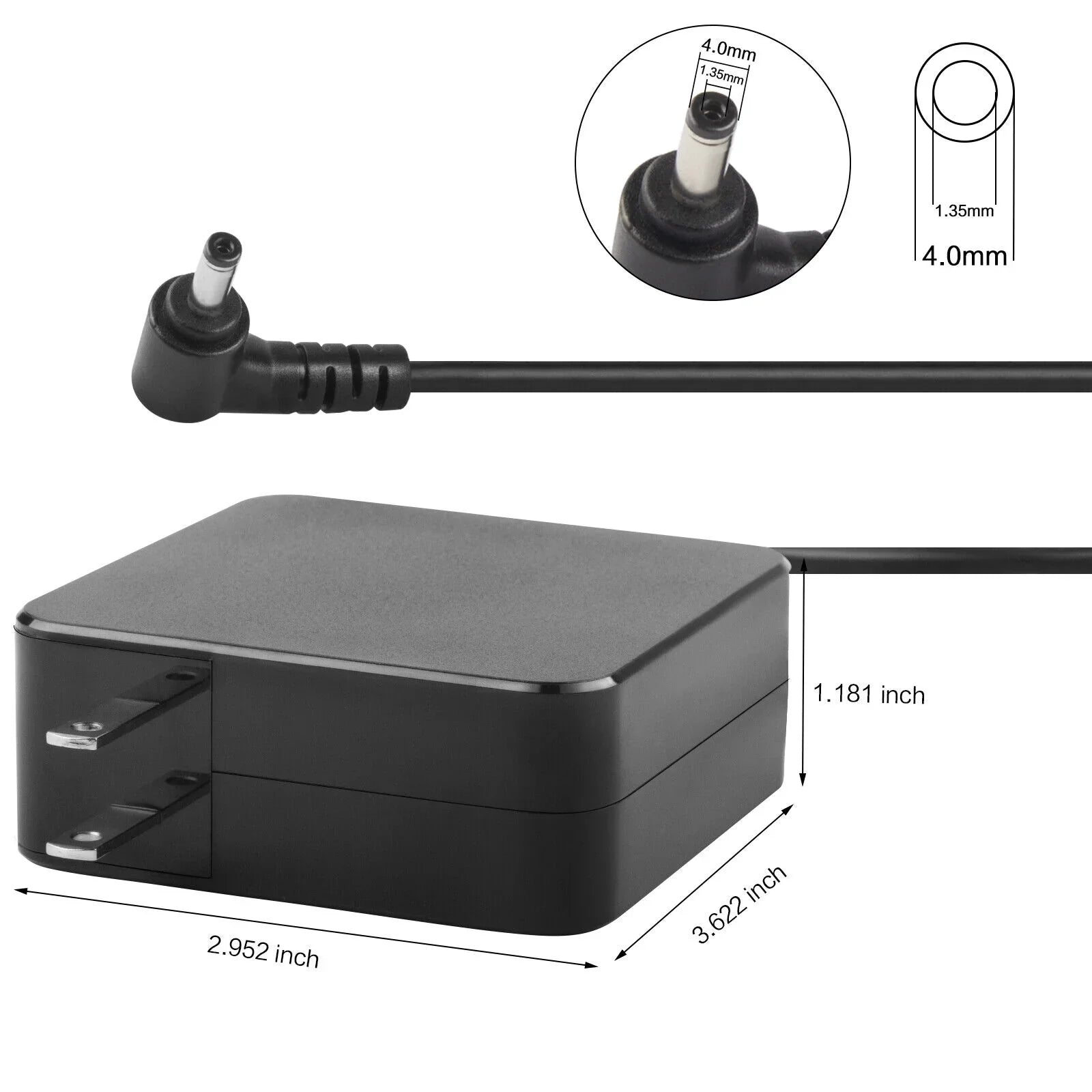 65W AC Adapter Charger for X540 X553 Zenbook UX305 UX21A UX31A UX32A Series