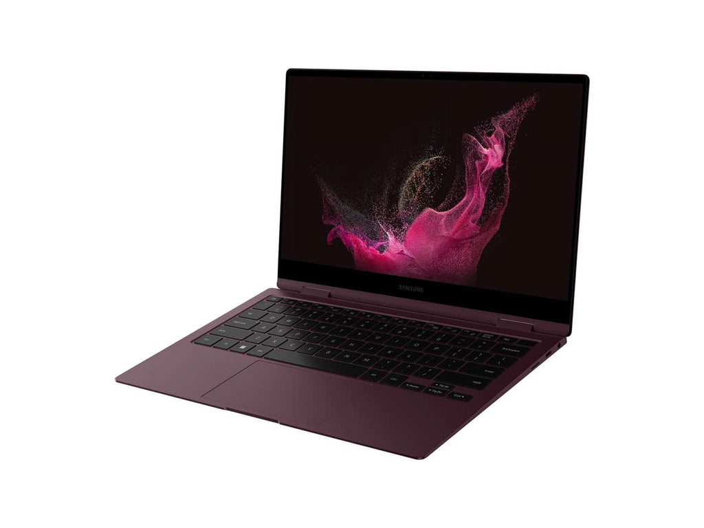 Restored Samsung Galaxy Book 2 Pro 360 15.6" 1TB (Burgundy) 2-in-1 AMOLED Touch Screen Laptop - Intel Core i7 (Refurbished)