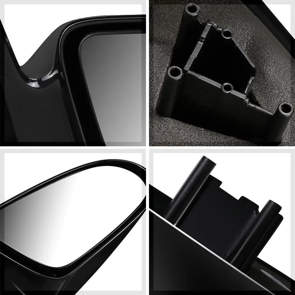 For 1995-2001 Chevy/GEO Metro Suzuki Swift Right Passenger Side Door Mirror Manual Operated Rear View Door Espejos 96 97 98 99 00