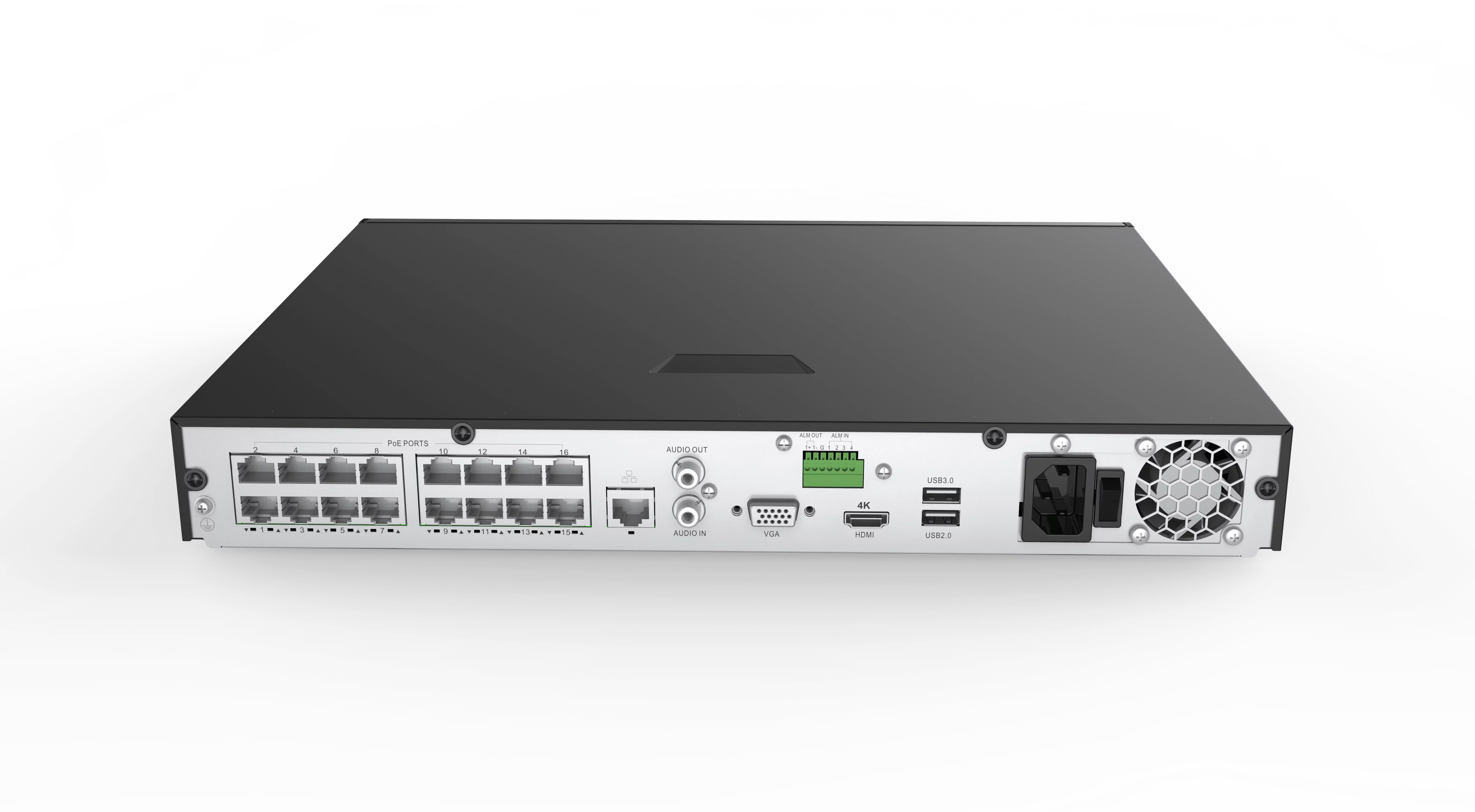 Revo America RU162MD8G-3T Ultra HD 16 Channel 3TB NVR Surveillance System with 8 x 4 Megapixel Cameras
