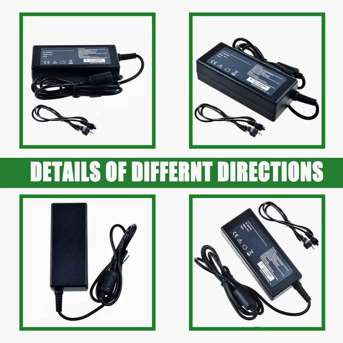 KONKIN BOO Compatible AC / DC Adapter Replacement for Inspiron 15 5000 5558 series 15.6 i5558-5716SLV, i5558-5717SLV, I5558-5714SLV, I5558-6436SLV, I5558-6435SLV I5558-6431SLV Laptop Power Supply