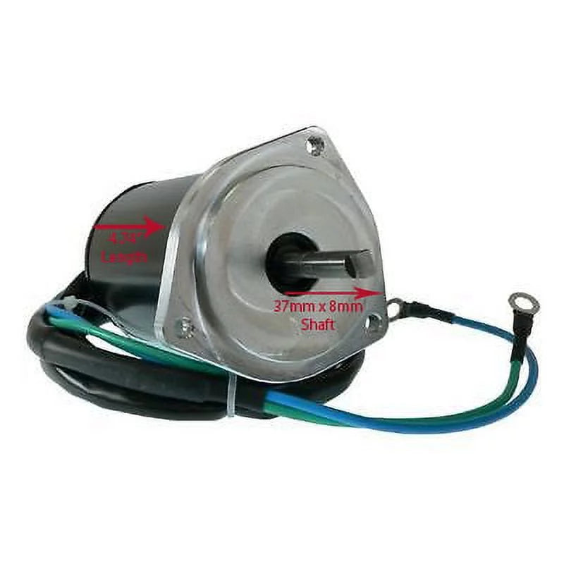 New Tilt / Trim Motor Yamaha 40-60HP 62Y-43880-01-00 (37mm x 8mm Shaft)