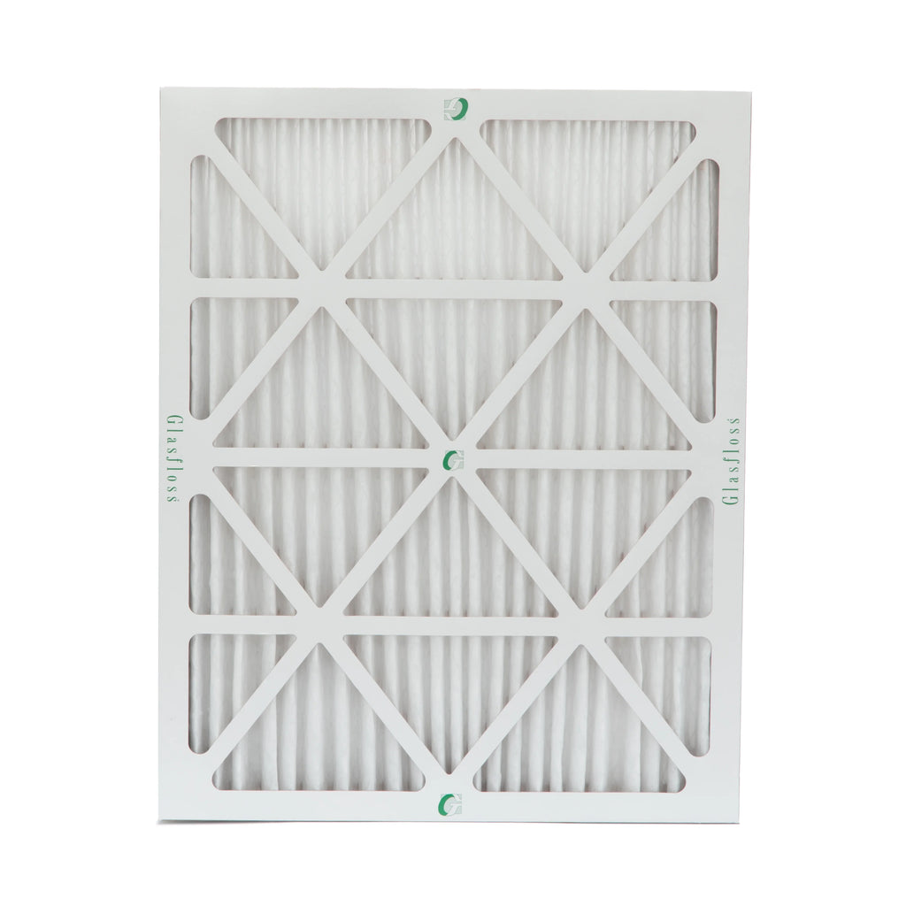 3 Pack of 16x20x2 MERV 10 Pleated 2" Inch Air Filters by Glasfloss. Actual Size: 15-1/2 x 19-1/2 x 1-3/4