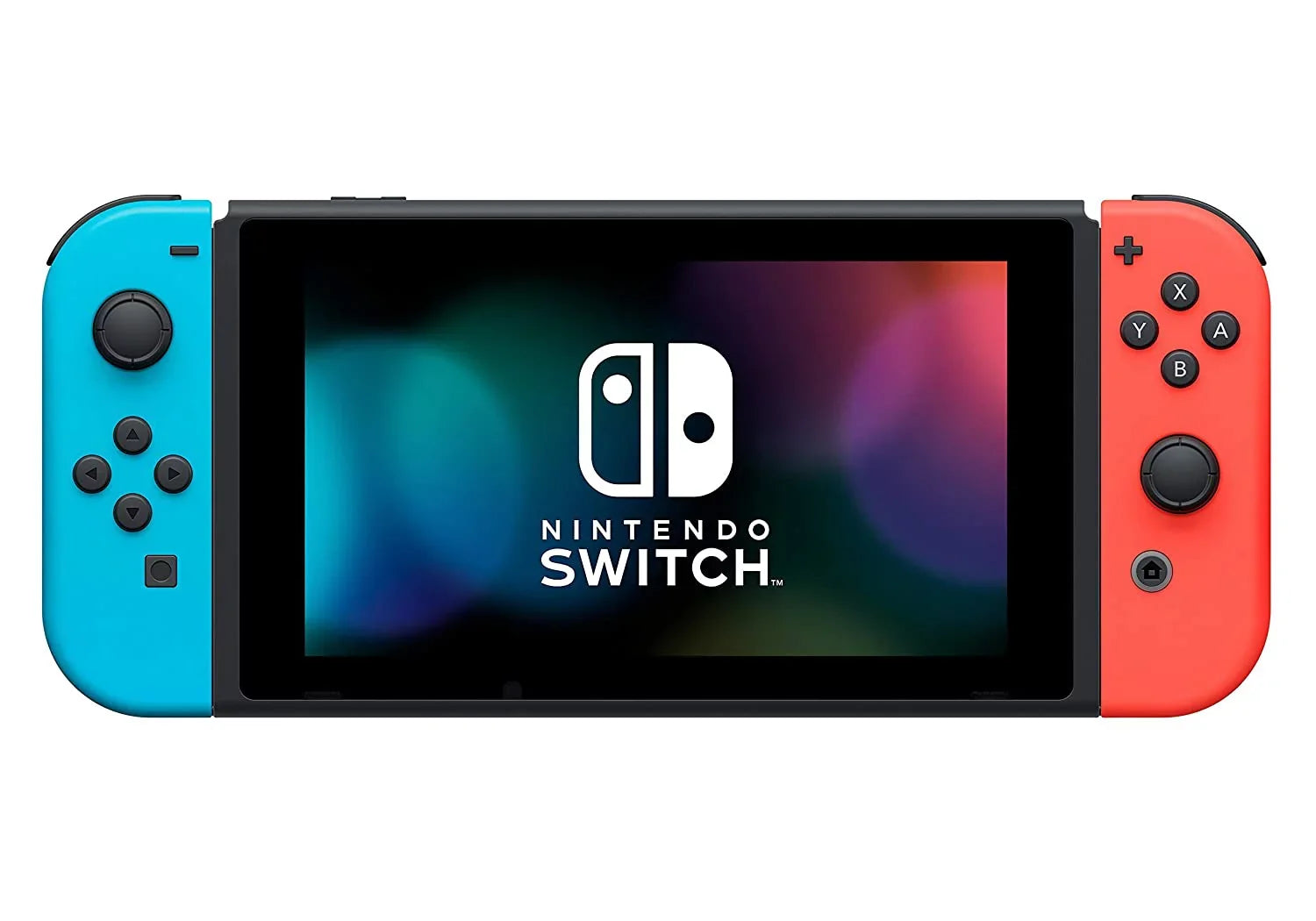 Nintendo Switch Bundle: Mario Kart 8 Deluxe /Super Mario Bros. U Deluxe and Nintendo Switch 32GB Console with Neon Red and Blue Joy-Con| 3 Months Nintendo Switch Online Membership
