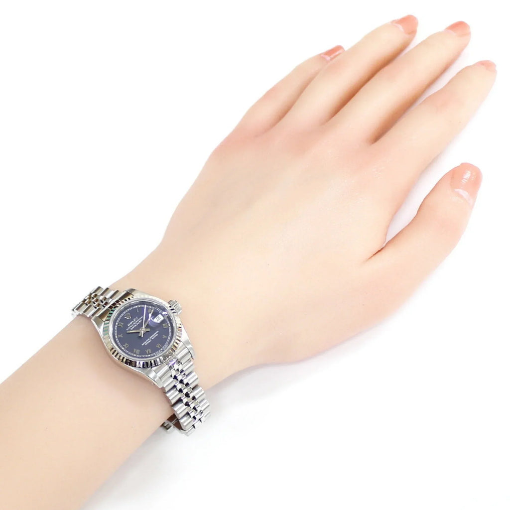 Pre-Owned Rolex Datejust Oyster Perpetual Watch Stainless Steel 69174 Automatic Winding Ladies ROLEX (Good)