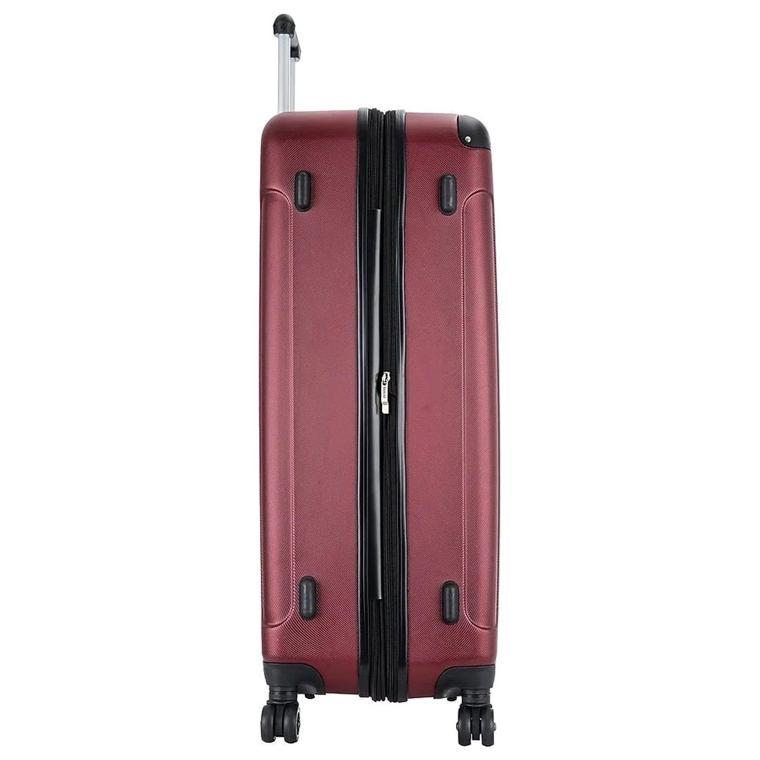 DUKAP INTELY PC/ABS Plastic 4-Rim Spinner Luggage Wine (DKINT00L-WIN)