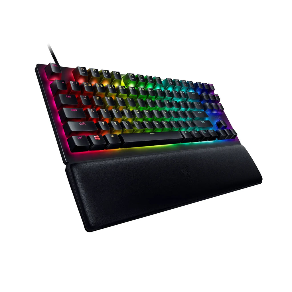 Razer Huntsman V2 Tenkeyless - Optical Gaming Keyboard (Clicky Purple Switch) - US Layout