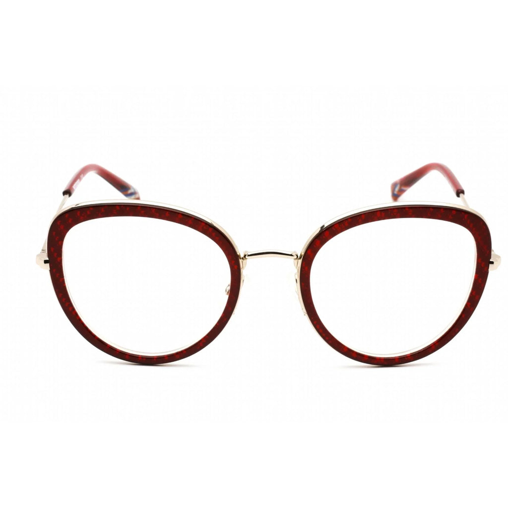 Missoni 43 Full Rim Cat Eye/Butterfly Opal Burgundy Eyeglasses
