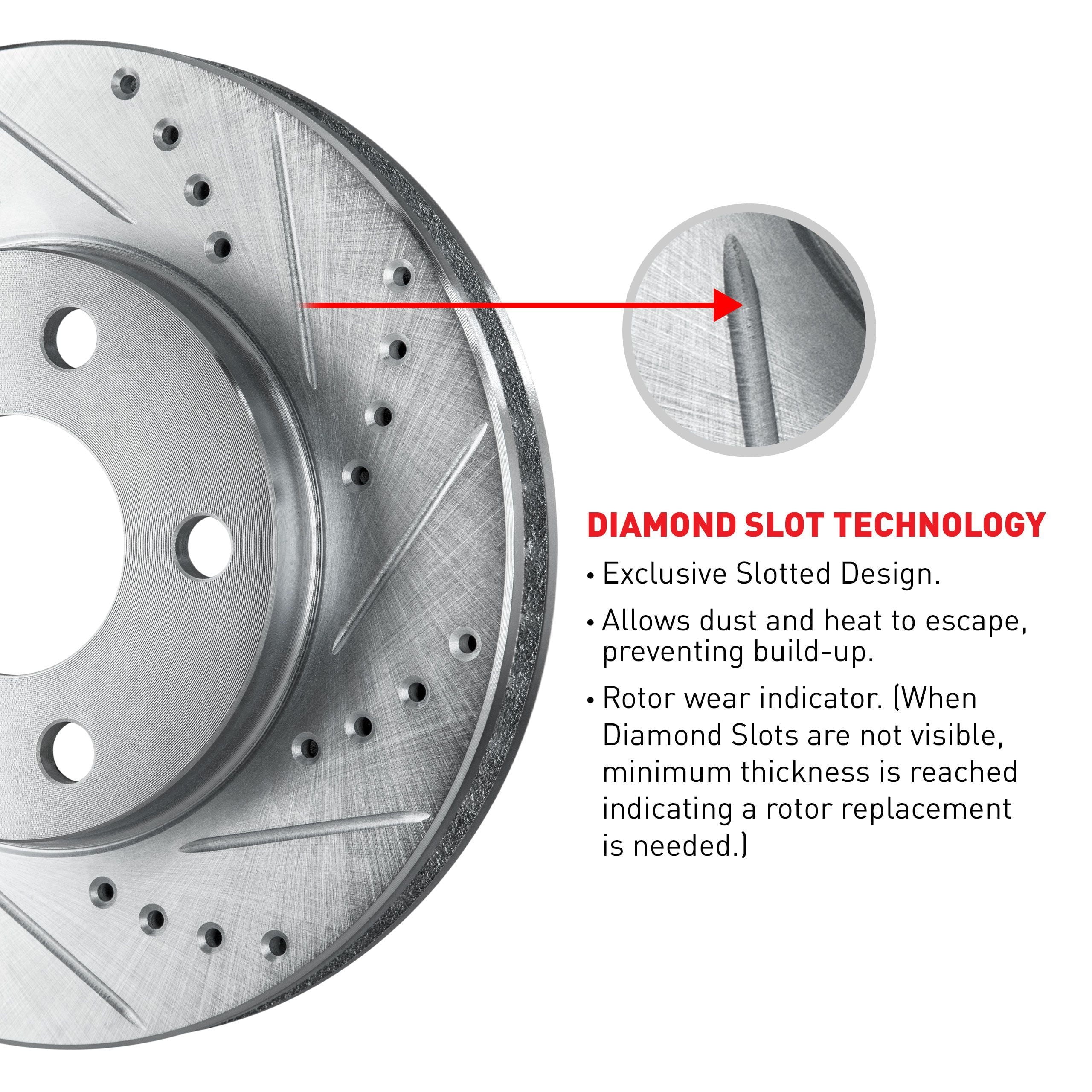 R1 Concepts Wgpn2 39002 R1 Concepts Brake Rotor D/S Silver Fits select: 2013-2014 CHRYSLER 200, 2008-2009 DODGE CALIBER SRT-4