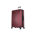 DUKAP INTELY PC/ABS Plastic 4-Rim Spinner Luggage Wine (DKINT00L-WIN)