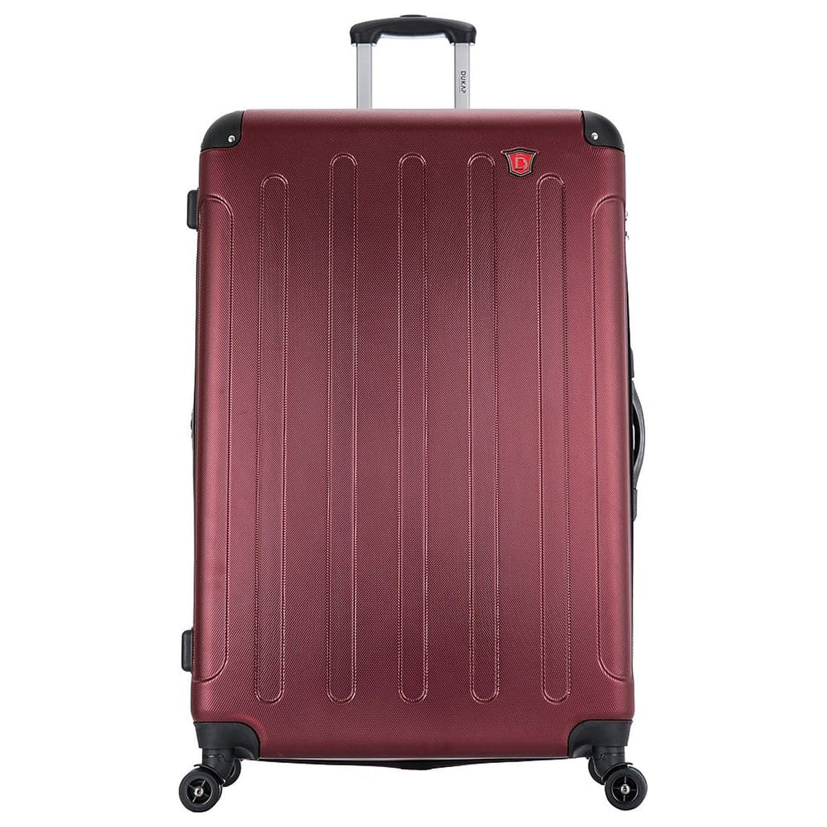 DUKAP INTELY PC/ABS Plastic 4-Rim Spinner Luggage Wine (DKINT00L-WIN)