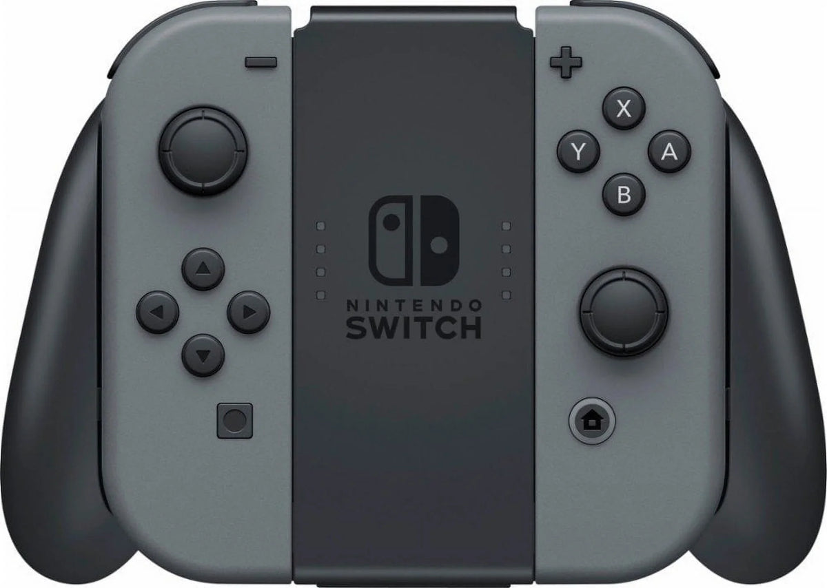 Nintendo Switch 32GB Console Gray Joy-con Bundle:Mario Kart 8 Deluxe and Deluxe Travel Case,The Legend of Zelda:Breath of the Wild,Pro Controller,Joy-Con Circular part (Set of 2)