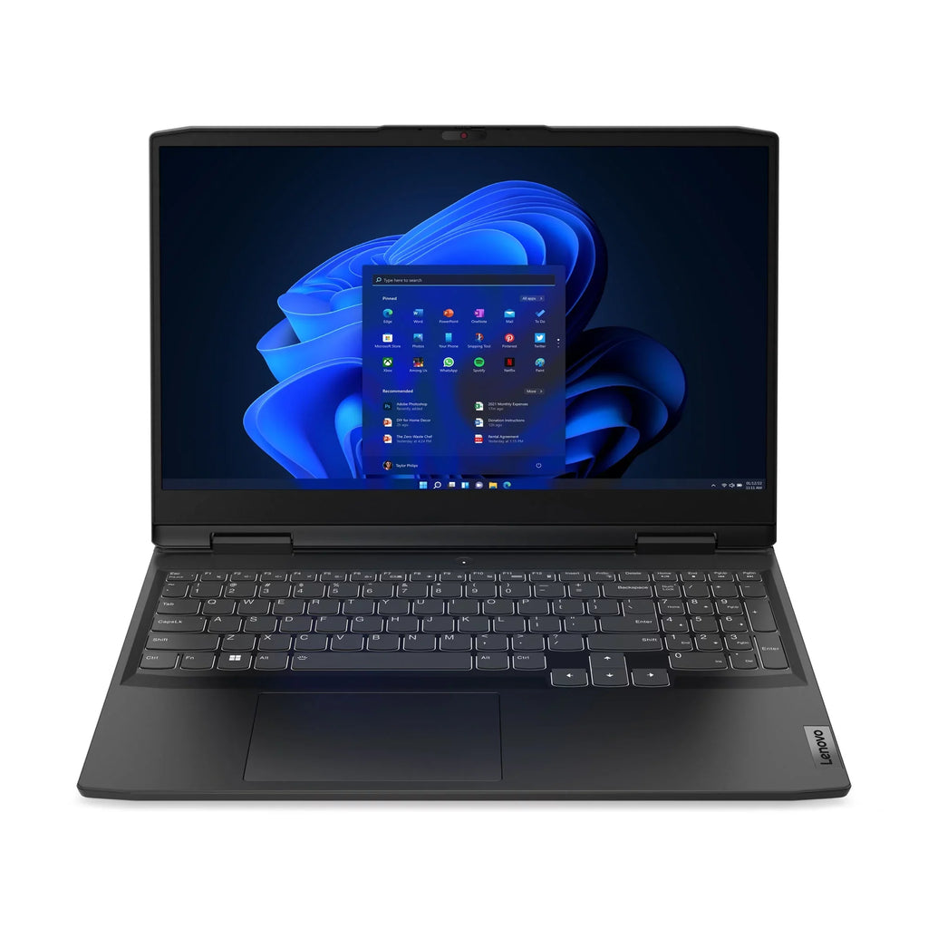 Notebook IdeaPad Gaming 3 15IAH7 Laptop, 15.6" FHD IPS, i7-12700H, NVIDIA® GeForce RTX™ 3050 Ti Laptop GPU 4GB GDDR6, 8GB, 256GB, For Gaming
