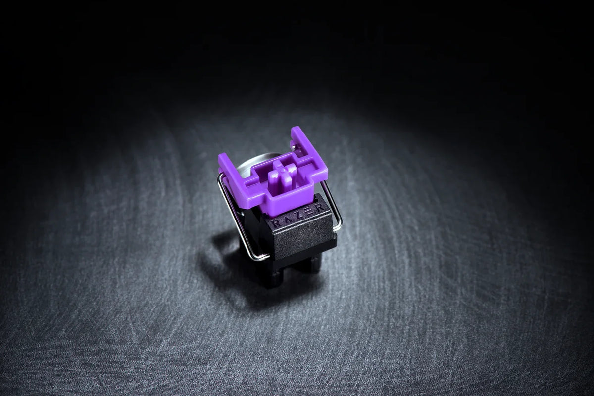 Razer Huntsman V2 Tenkeyless - Optical Gaming Keyboard (Clicky Purple Switch) - US Layout