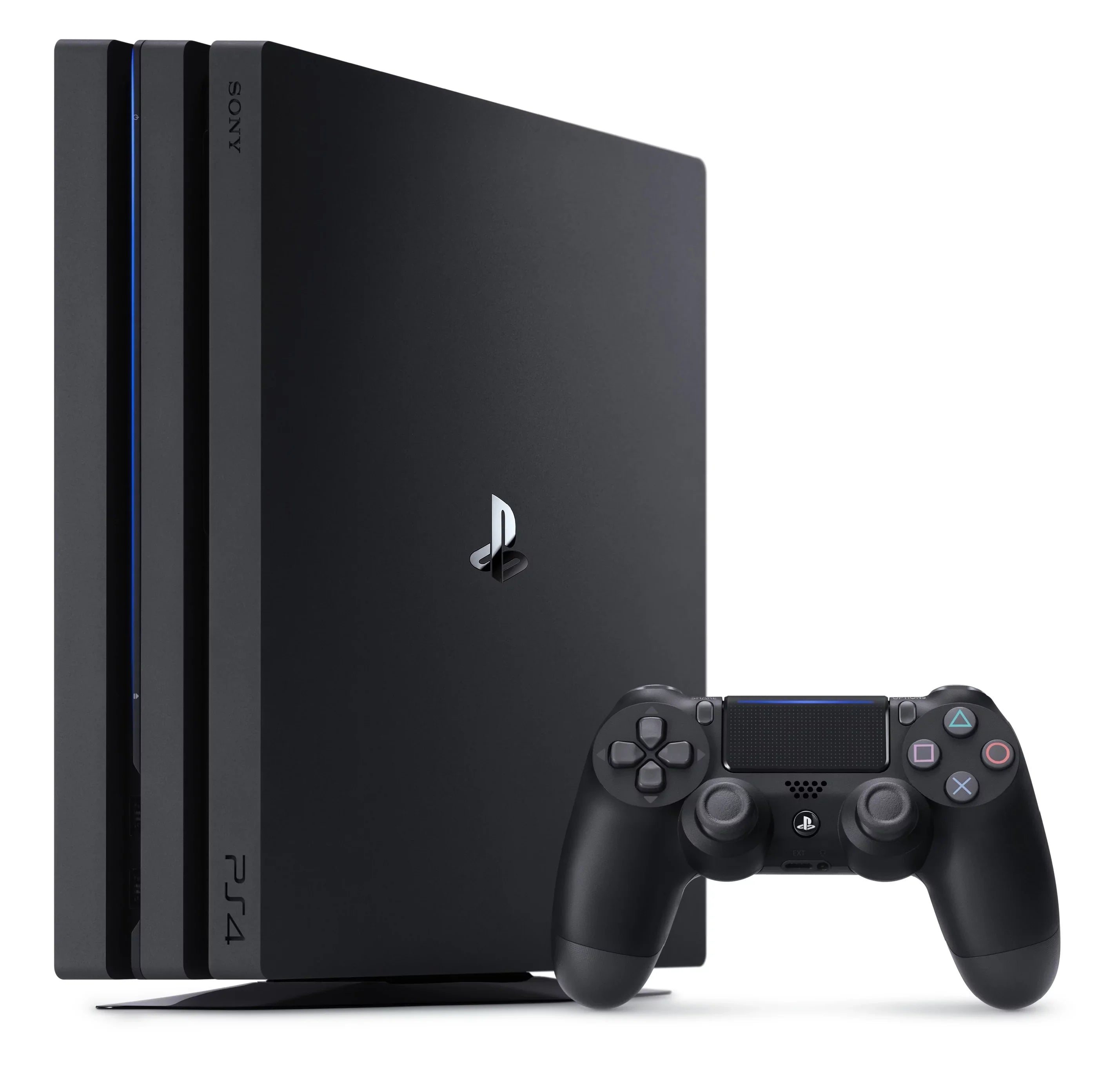 Restored Sony PlayStation 4 Pro 1TB Gaming Console - Wireless Game Pad - Black (Refurbished)