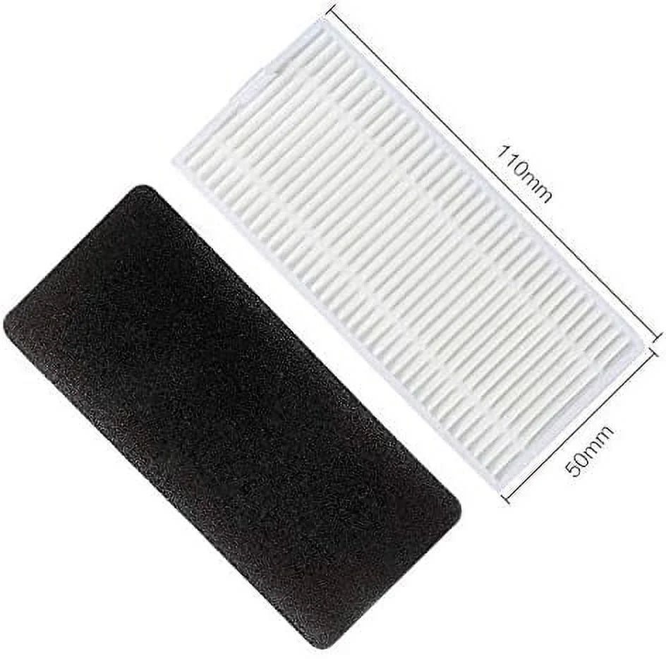 N79S & N79 Replacement Kit | 3 Sets Of High Efficiency Filters, 4 Side Brushes, 1 Main Brush For DEEBOT N79S & N79