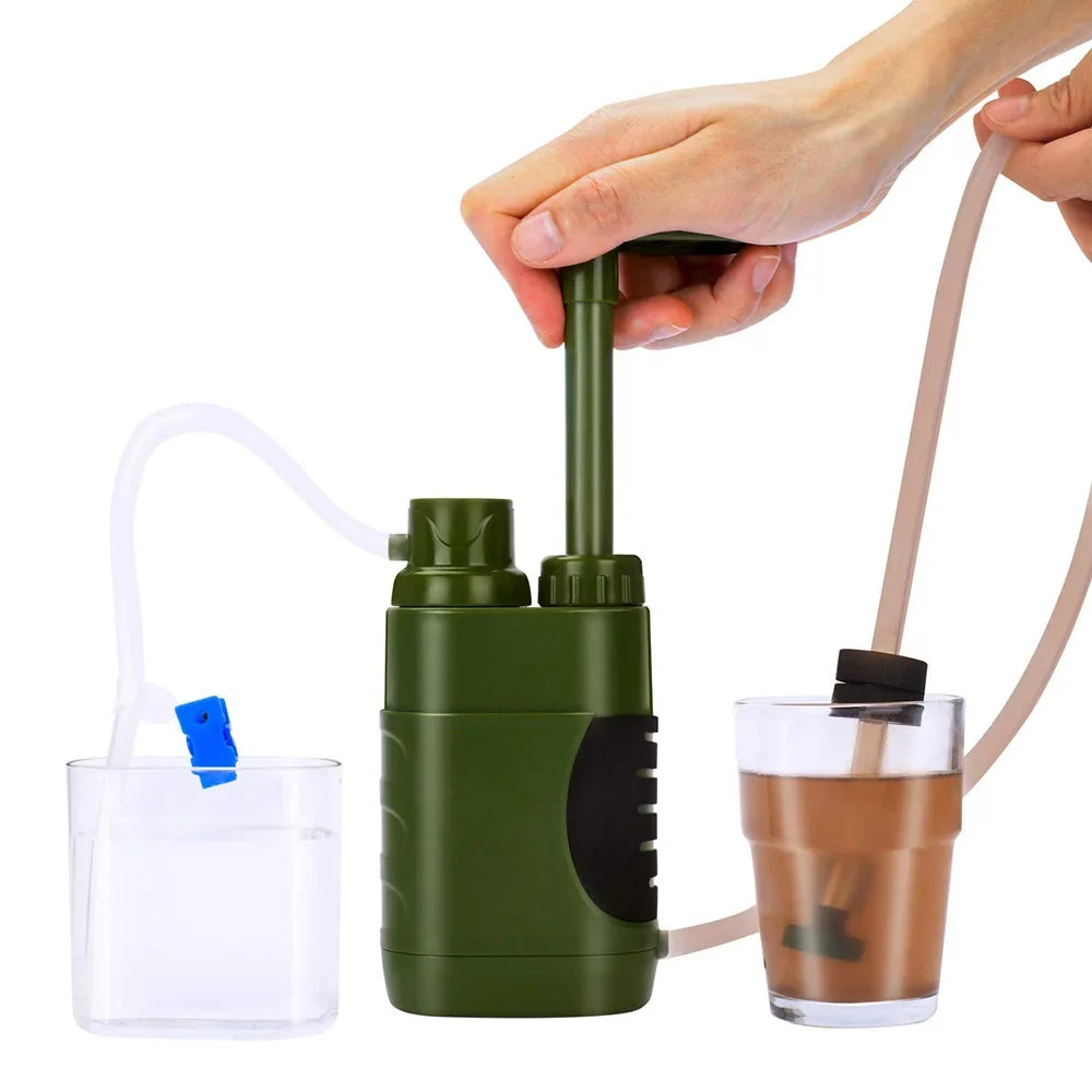 Lixada Family Camping Water Filter Straw System for Emergency Preparedness Hiking