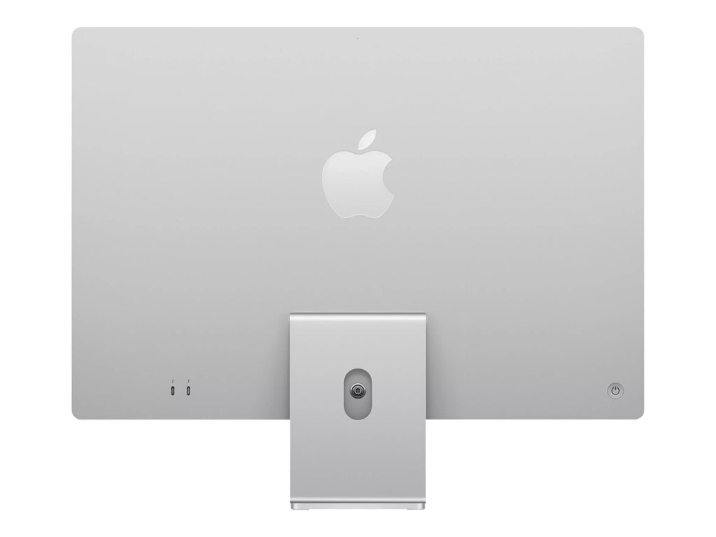 Apple iMac with 4.5K Retina display - All-in-one - M1 - RAM 8 GB - SSD 256 GB - M1 7-core GPU - WLAN: Bluetooth 5.0, 802.11a/b/g/n/ac/ax - macOS Monterey 12.0 - monitor: LED 24" 4480 x 2520 (4.5K) - keyboard: US - silver