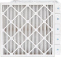 24X24x4 MERV 8 Pleated HV Furne Air Filters. Case Of 6. Ext Size: 23-3/8 X 23-3/8 X 3-3/4