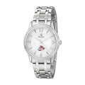 Men's Bulova Silver St. Mary's Cardinals Stainless Steel Quartz Watch