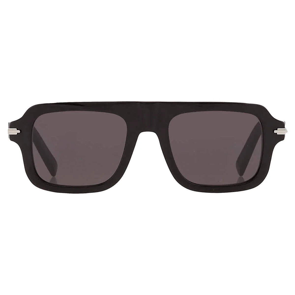 Dior Grey Navigator Men's Sunglasses DIORBLACKSUIT N2I DM40060I 01A 52