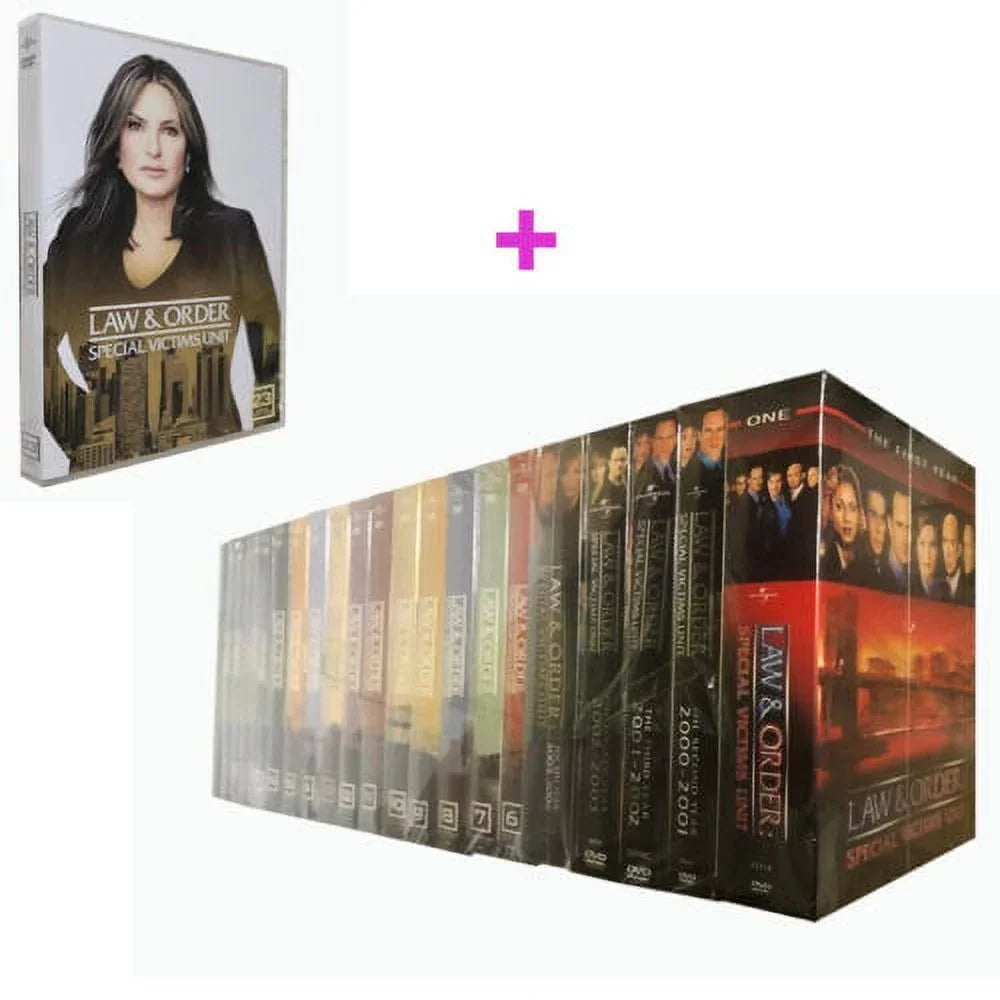 Law and Order SVU Complete Series Seasons 1-23 DVD + Free Bonus included Blue Bloods 10 DVD