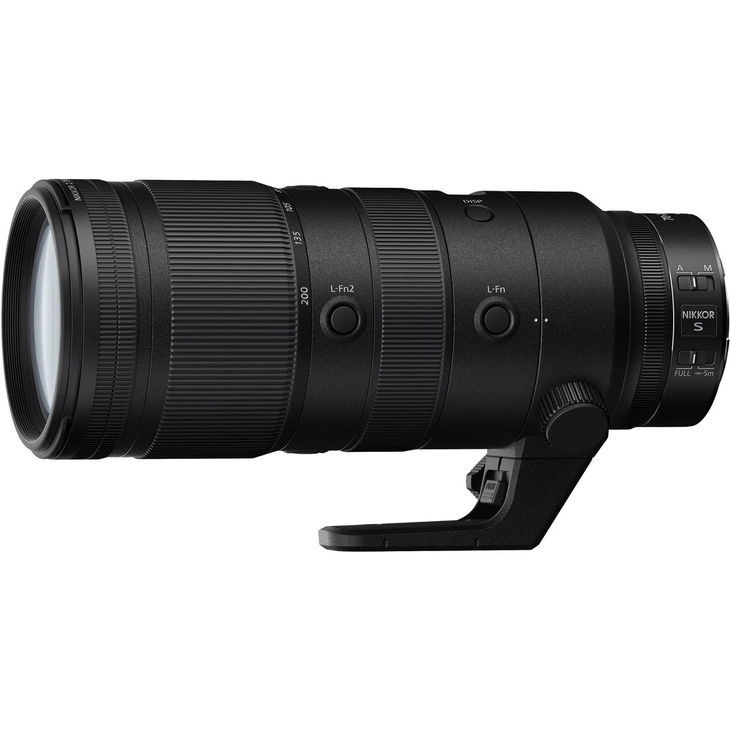 Nikon NIKKOR Z 70-200mm F/2.8 VR S Lens with 32GB SanDisk Memory Card + Tripod + Backpack + A-Cell Accessory Bundle