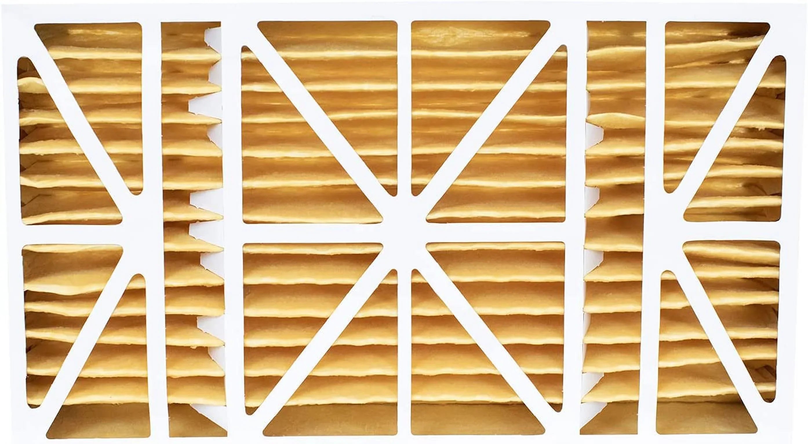 Filterbuy 17x26x4 MERV 11 Pleated HVAC AC Furnace Air Filters for Lennox x6664 (1-Pack)