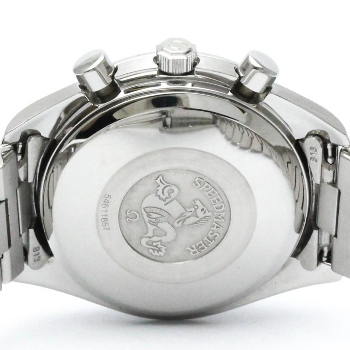 Pre-Owned Polished OMEGA Speedmaster Date Steel Automatic Mens Watch 3511.80 BF563399 (Good)