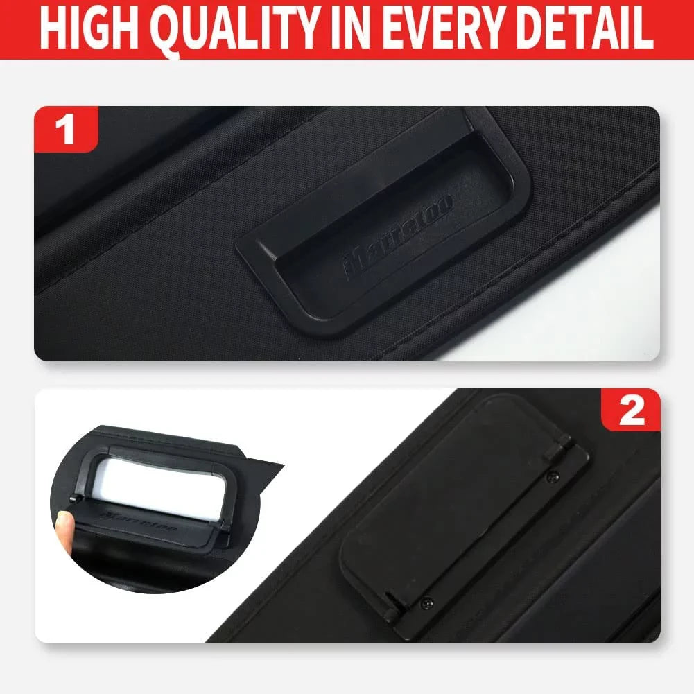 Fit 2016-2021 Hyundai Tucson Retractable Cargo Cover for 2016 2017 2018 2019 2020 2021 Hyundai Tucson SUV Accessory Rear Trunk Privacy Shield Shade, Black