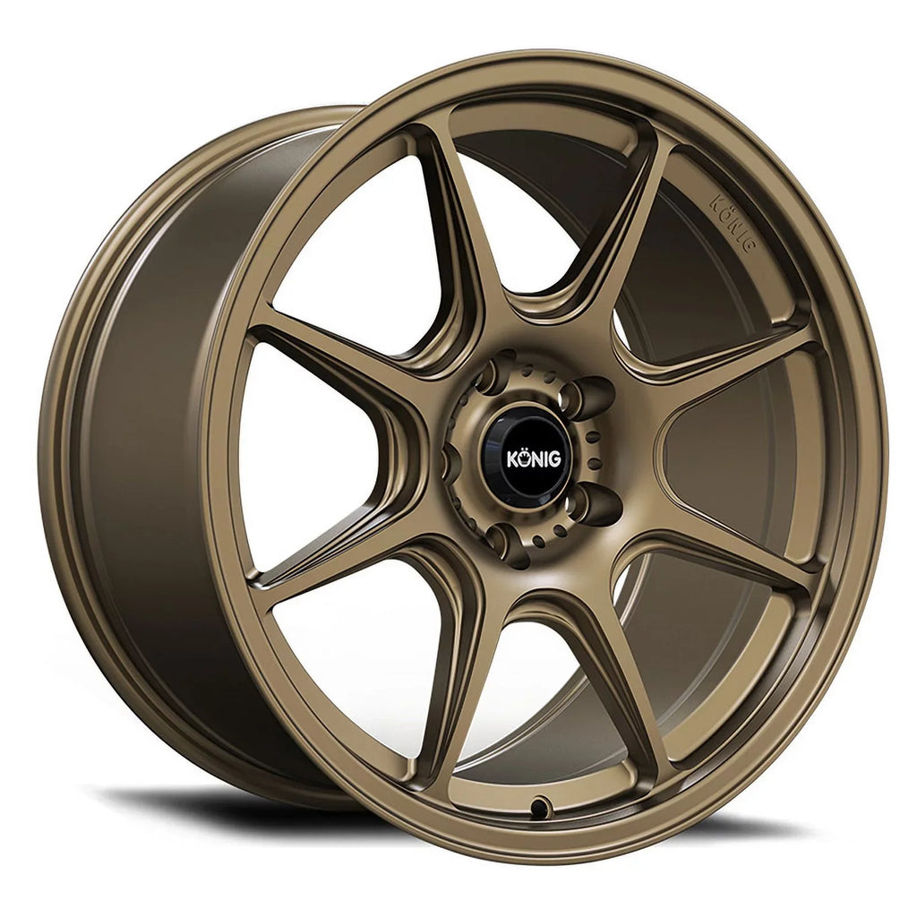 Konig 102BZ Lockout 16x7.5 5x114.3 +40et Matte Bronze Circular part