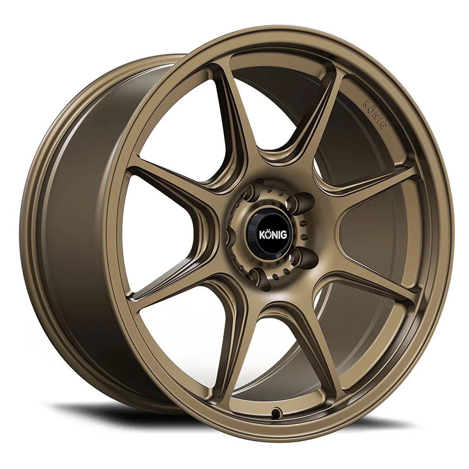 Konig 102BZ Lockout 16x7.5 5x114.3 +40et Matte Bronze Circular part