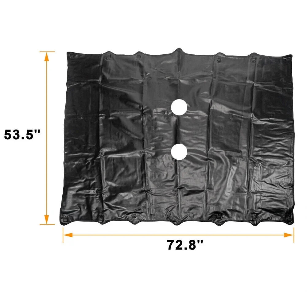 Paddsun Leather Top Sunshade Protection Jeep Wrangler JK JKU 07-18 NEW Ultimate Sun Protection Easy Installation