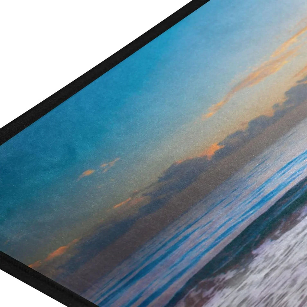 GZHJMY Summer Beach Sunset-1 Kitchen Rug Mat Anti-Fatigue Comfort Floor Mat Waterproof Non Slip Washable Kitchen Rug for Kitchen Washroom Bedroom Sink 39 x 20 inch