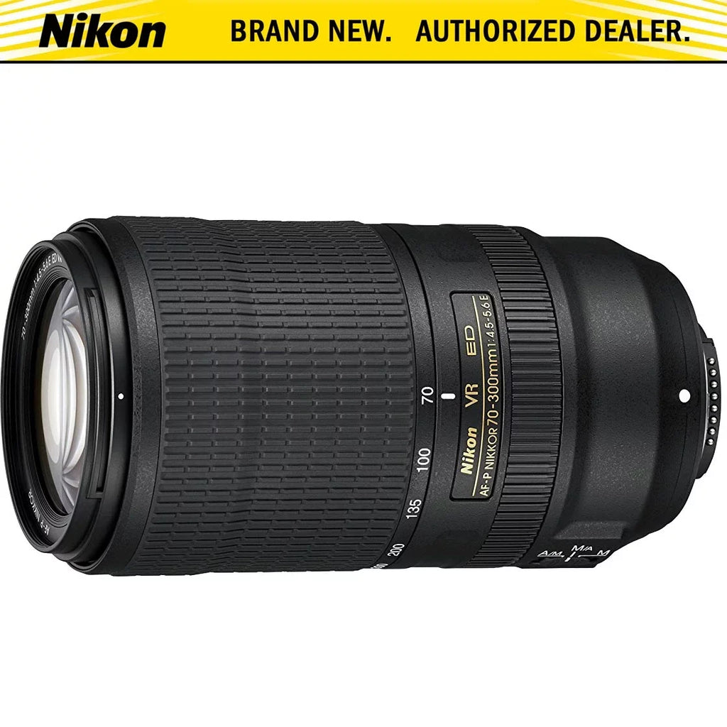 Nikon AF-P NIKKOR 70-300mm f/4.5-5.6E ED VR Lens 20068